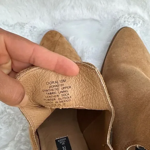 Steven By Steve Madden Camel Ankle Booties - Picture 12 of 12